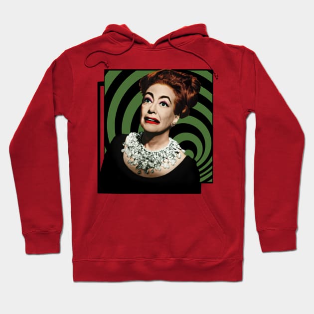 Joan Crawford Hoodie by Indecent Designs